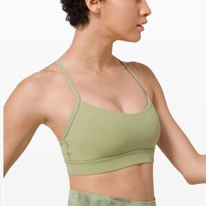 Lululemon Athletica Sage Green Sports Bra